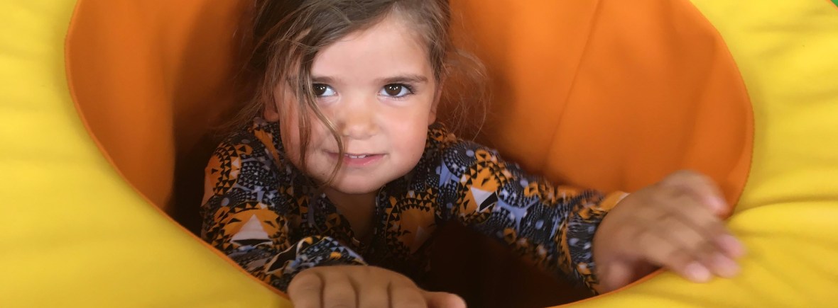 Child at soft play session